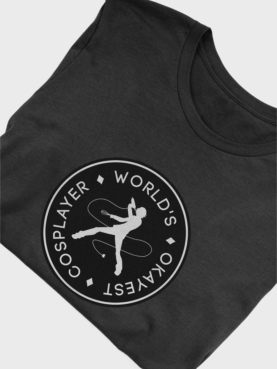 Unisex tee - World's Okayest Cosplayer (dark) product image (5)