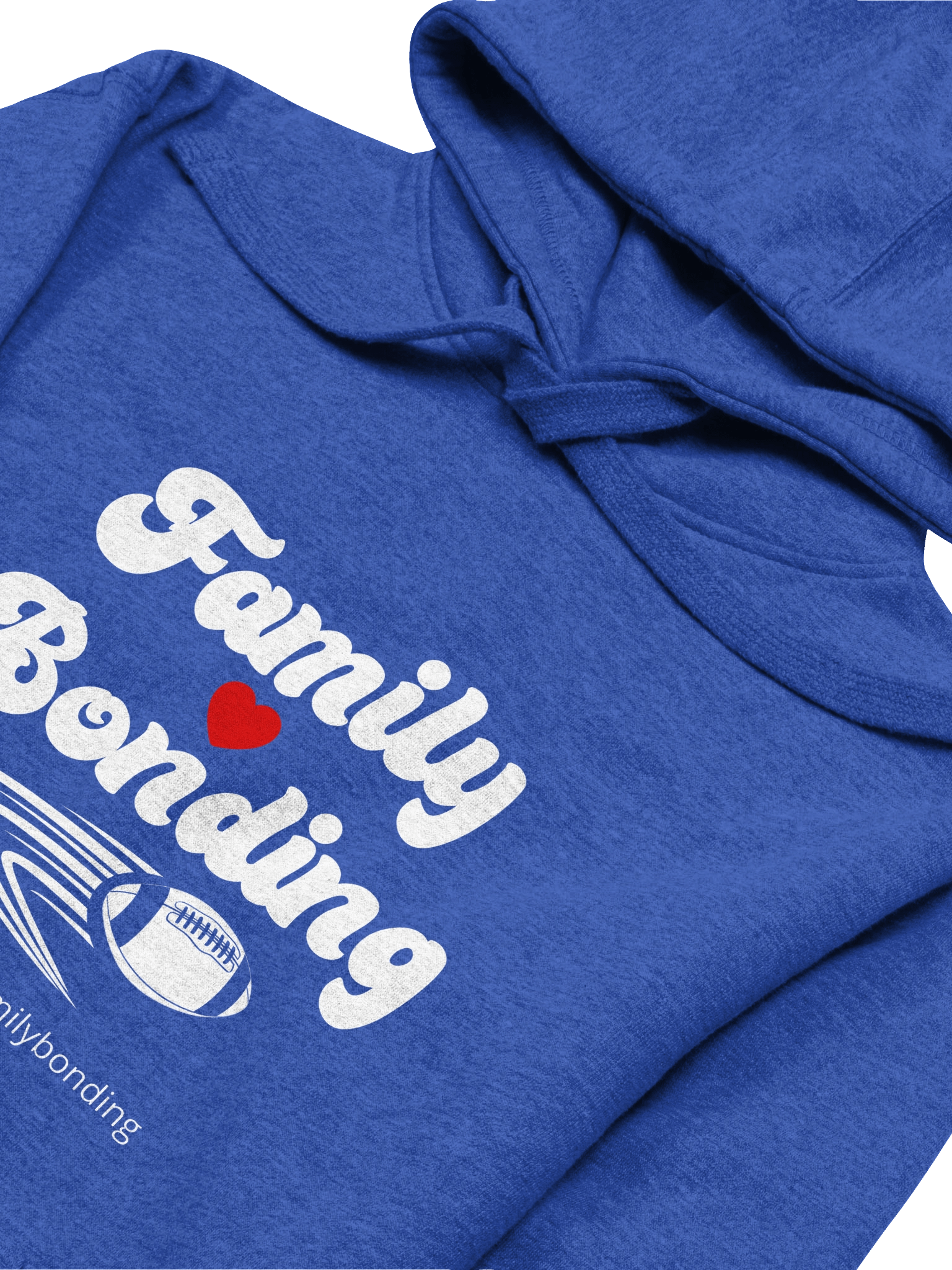 Family Bonding Official Heart Football Premium Hoodie product image (3)