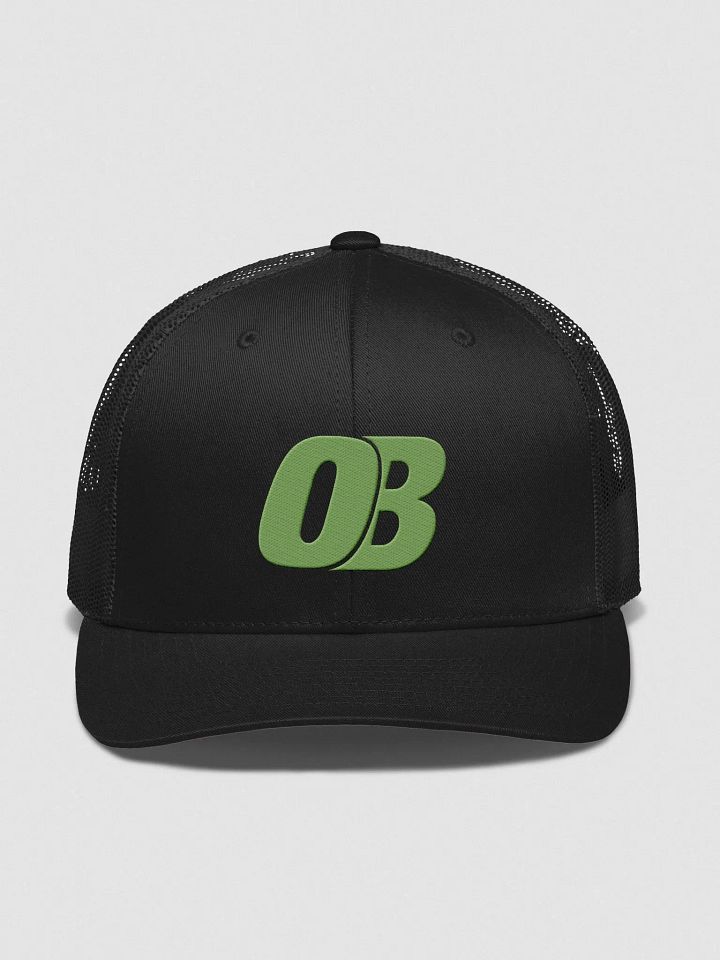 QSHW ONLY BRITTT (OB) EMBROIDERED LOGO RETRO TRUCKER HAT product image (1)