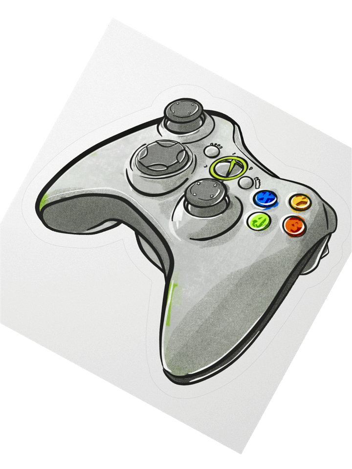 Button Masher X3 Sticker product image (2)