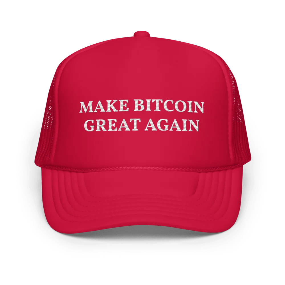 Make Bitcoin Great Again - Embroidered Trucker Cap Hat product image (1)