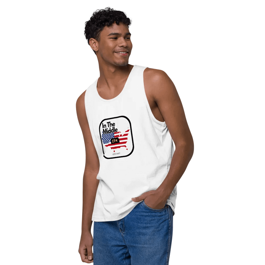 In The Middle Patriotic Tank product image (64)