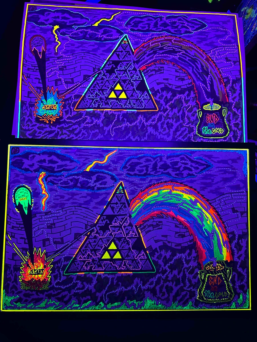 Floydian Slip ~Enhanced~ Blacklight Answer Key Version product image (8)