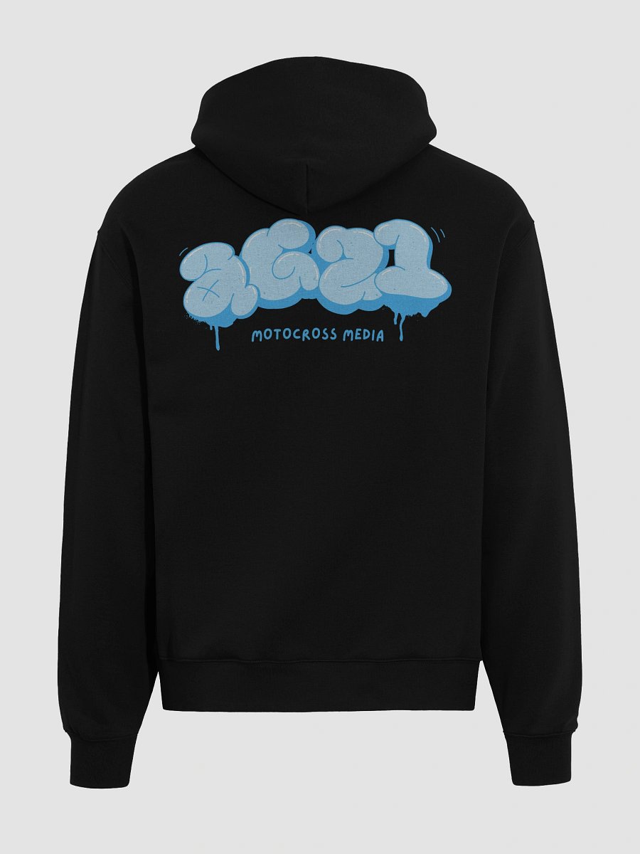 Graffiti Hoodie - Blue product image (3)