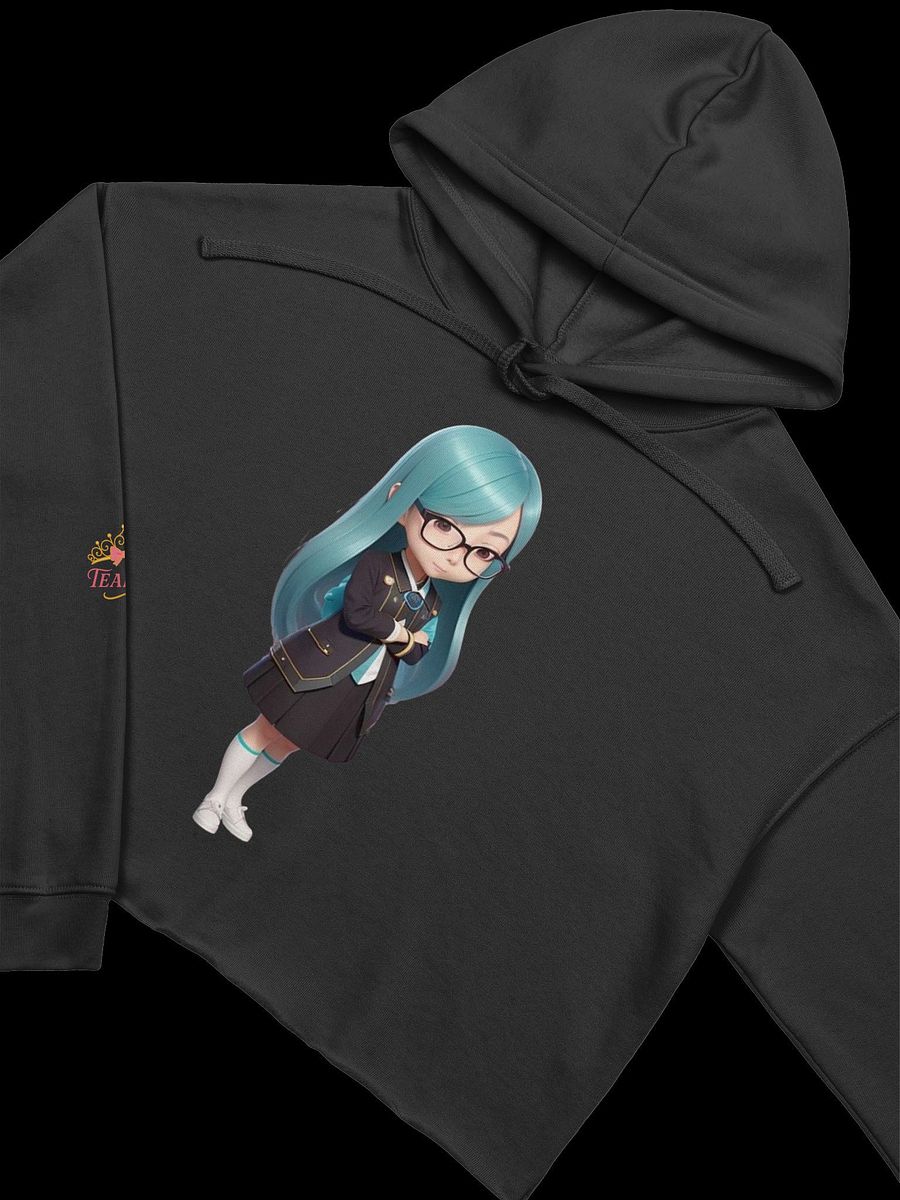 (Aqua CHIBI) K Crop Hoodie product image (3)