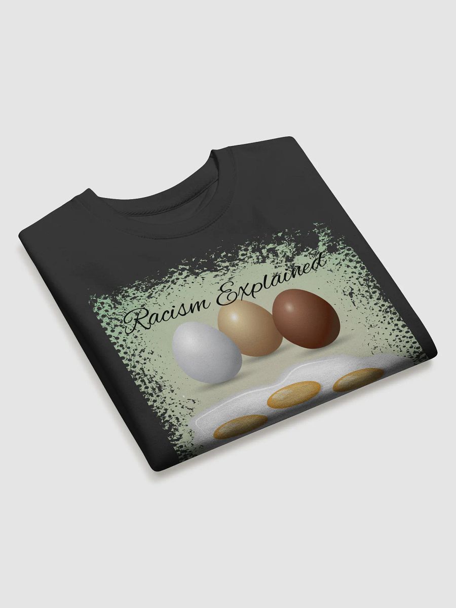 Eggcellent Racism Explained Sweatshirt product image (3)