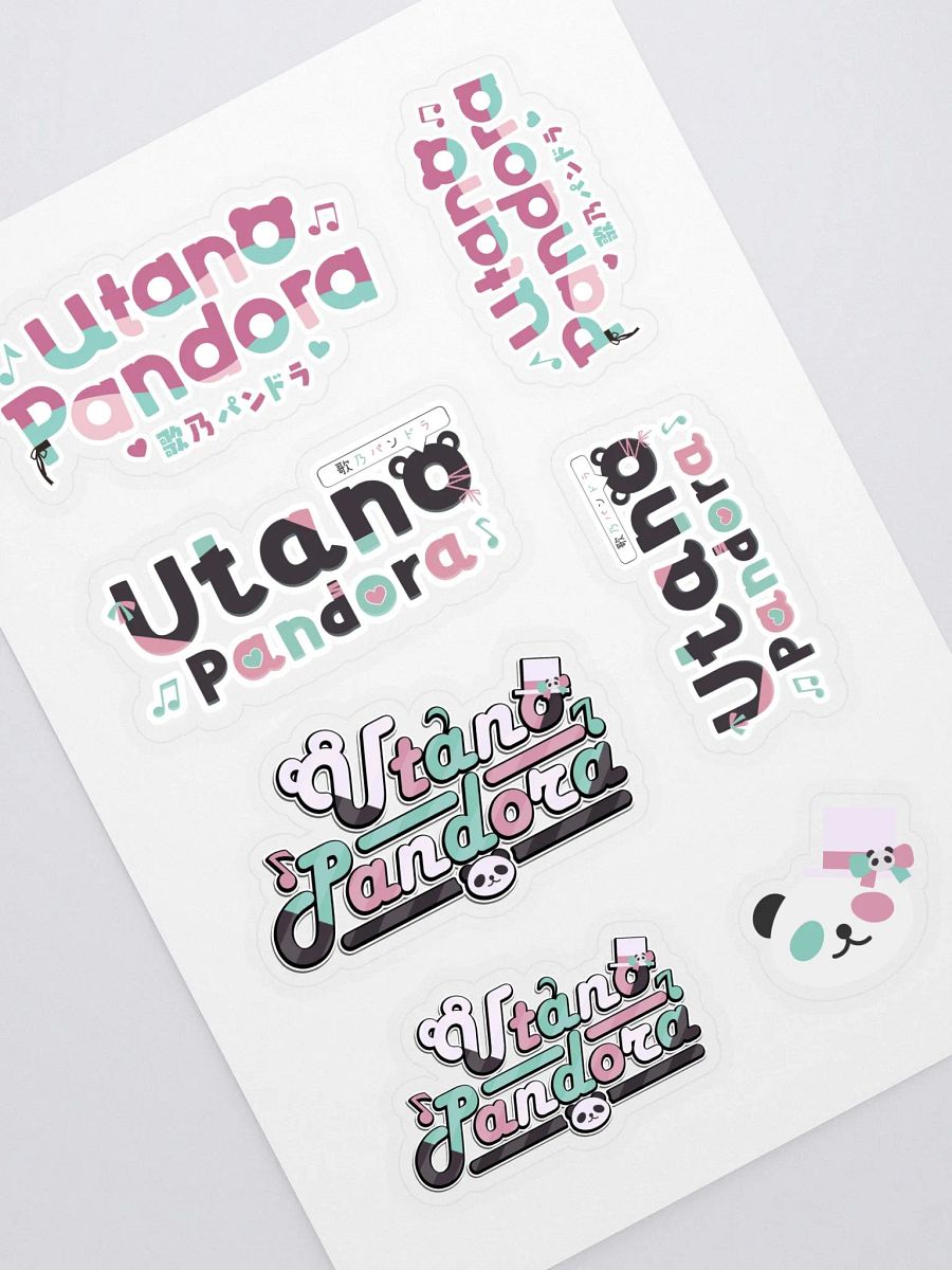 Utano Pandora Logo Collection Stickers product image (1)