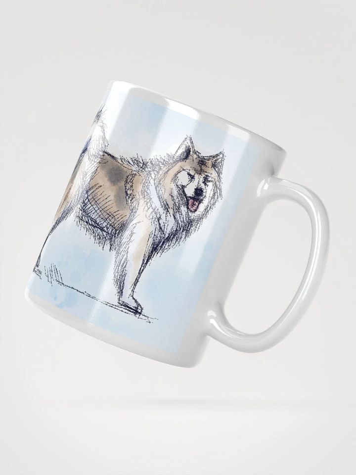 Malamute Love White Glossy Mug product image (6)