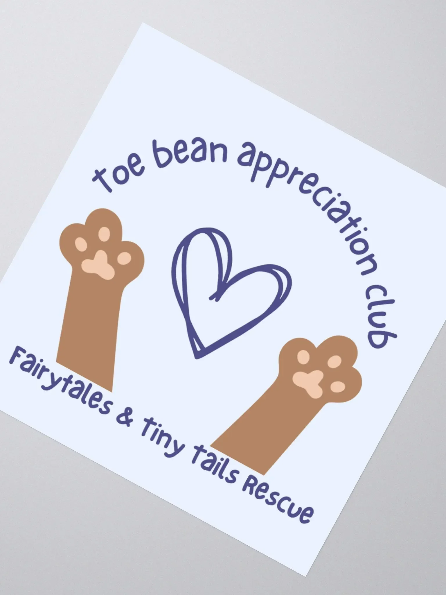 Toe Bean Appreciation Club Stickers product image (2)