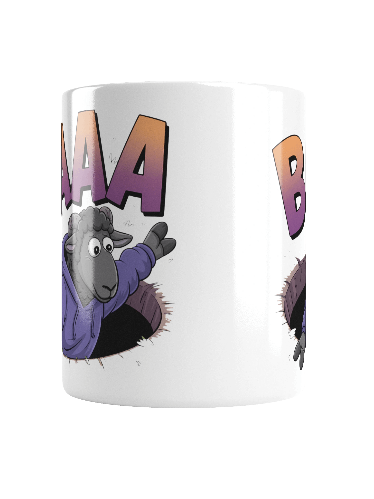 BAAA Help White Glossy Mug product image (17)