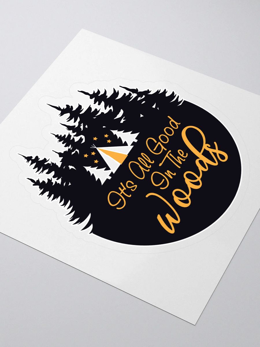 All Good in the Woods Kiss Cut Stickers product image (3)
