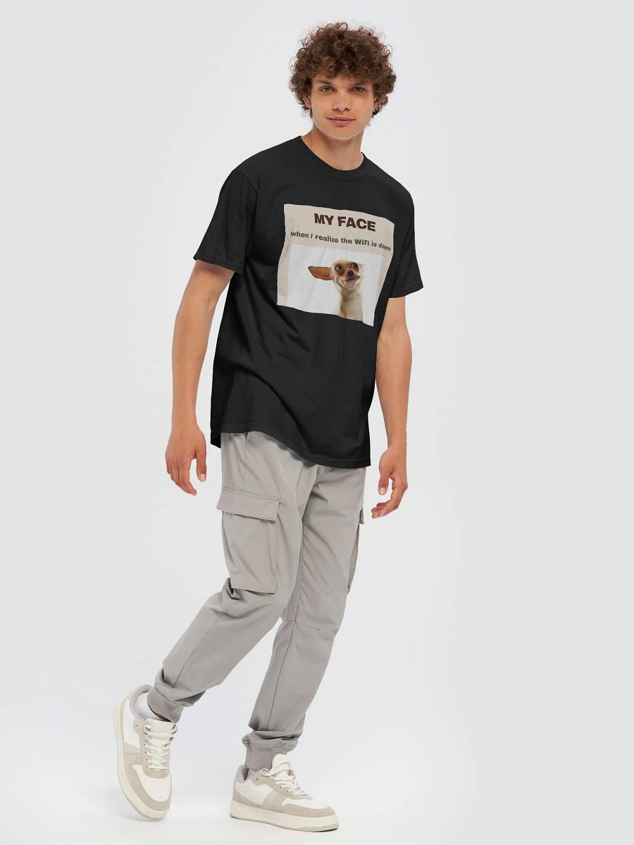WiFi Woes Chihuahua Meme T-Shirt product image (7)