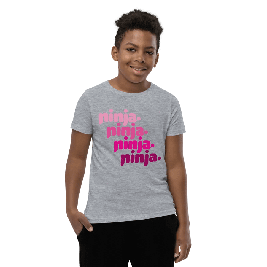 Quad Ninja Kids Tee: Pink product image (8)