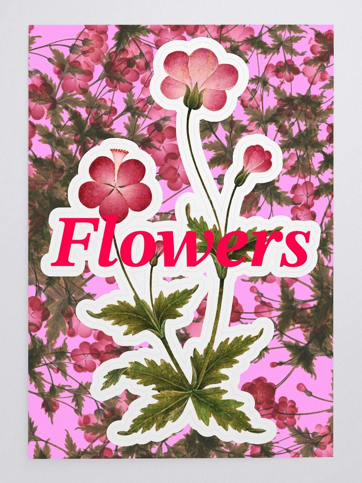 Flower sticker product image (1)