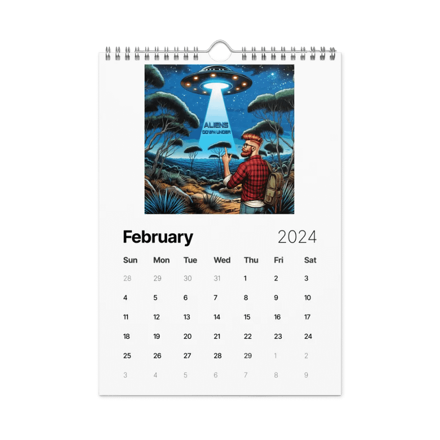 All Aussie Cryptid Adventures - Calendar product image (7)