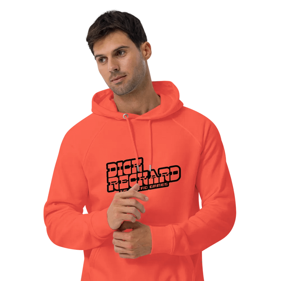 Dick Reckard vs Retro Games MonoWhite Logo Unisex Hoodie V2 product image (7)