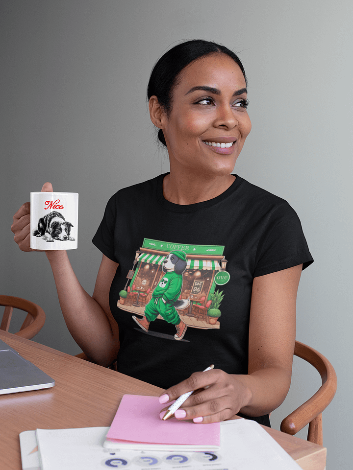 "FIRST A COFFEE" / T-SHIRT product image (1)