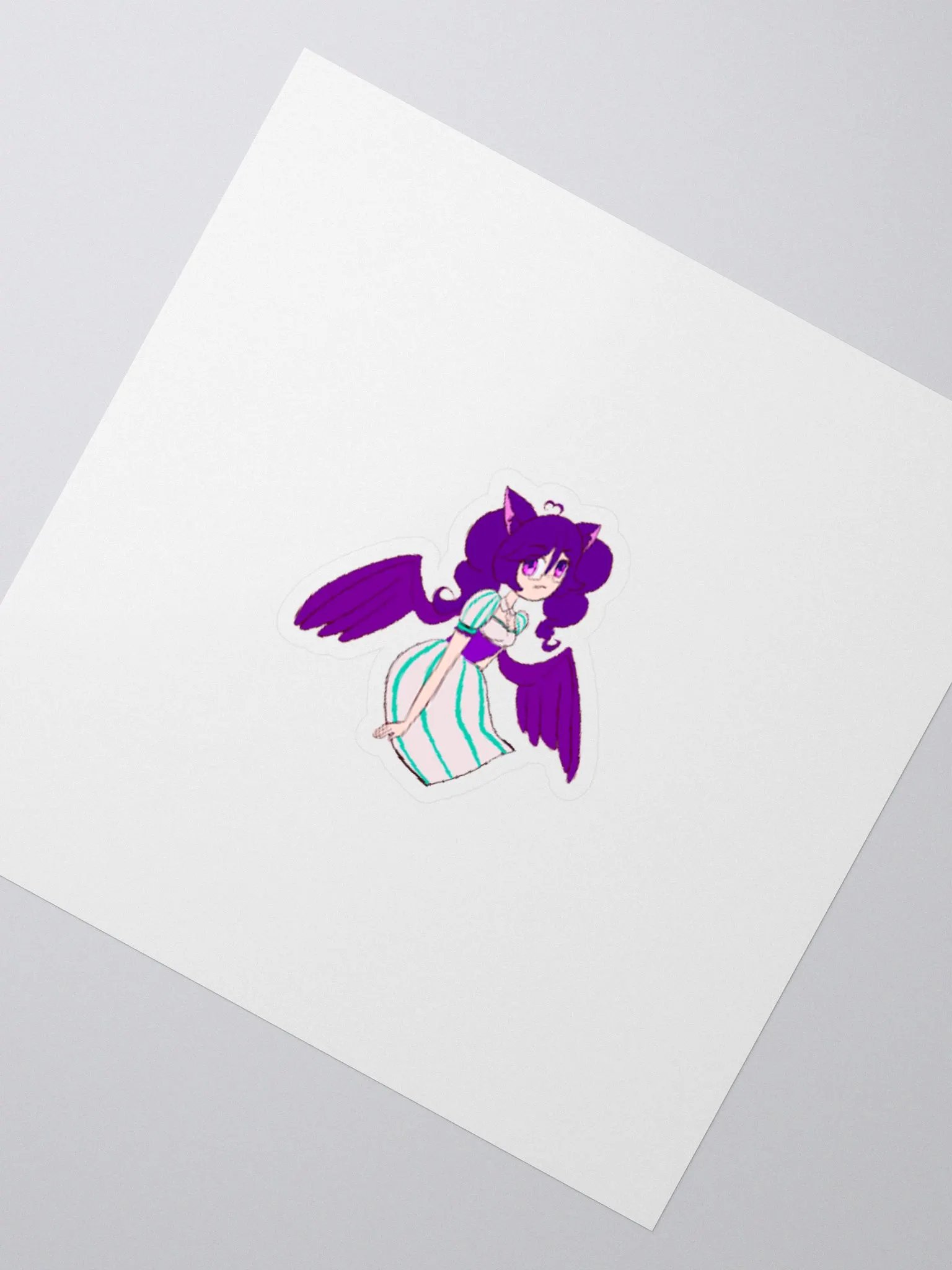 Sitting Poodle Sticker product image (2)