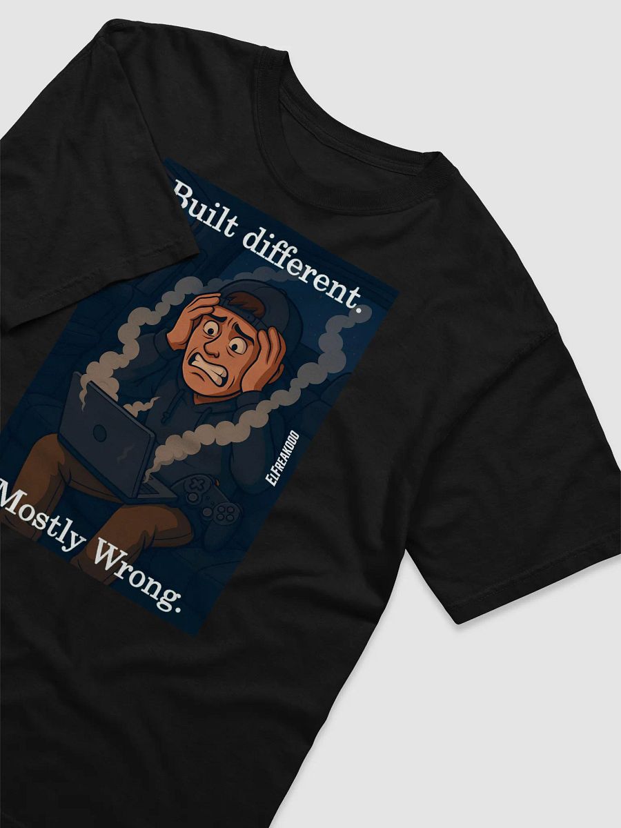 Built Different Black Tee product image (2)