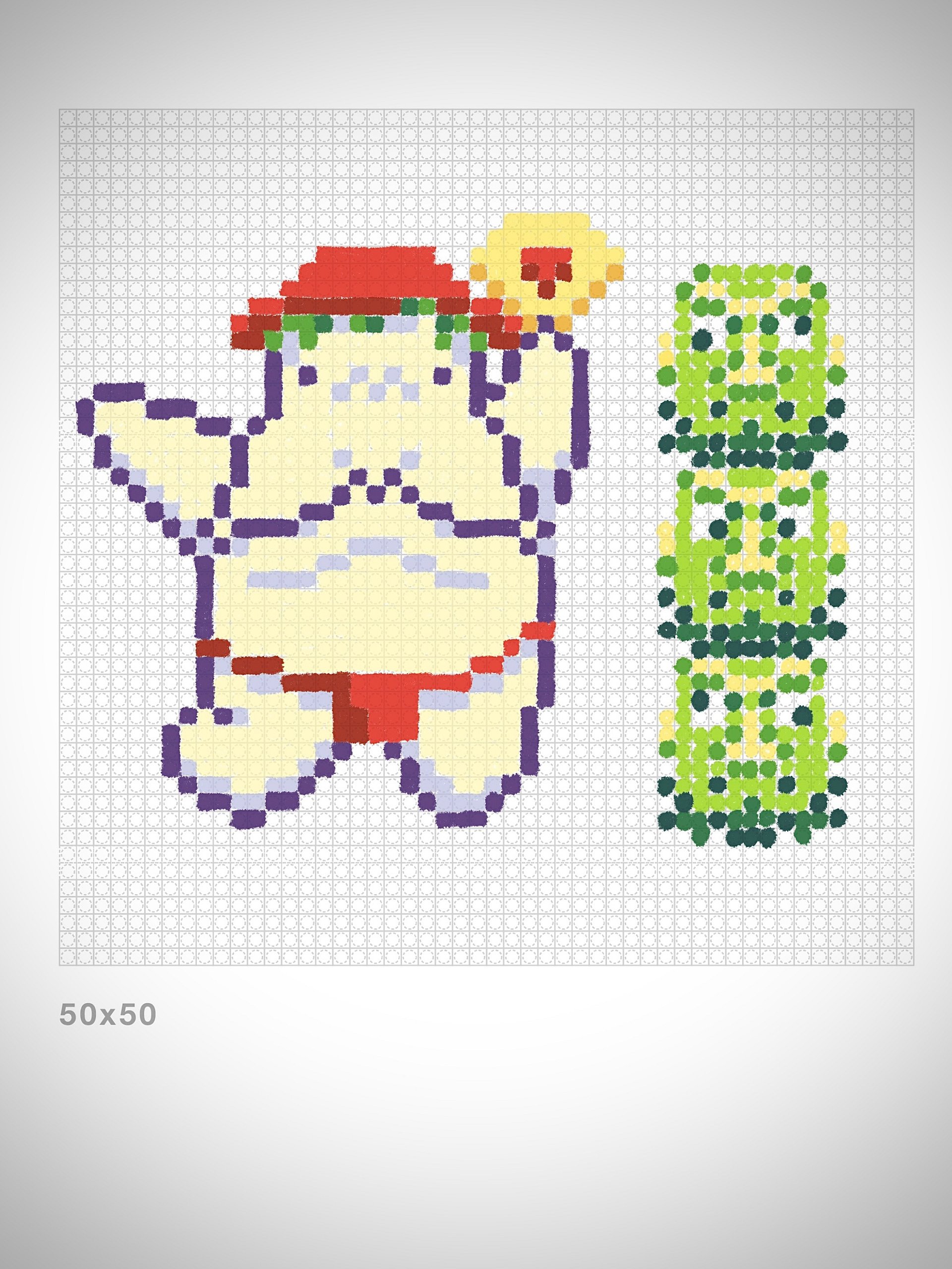 Spirited Away fuse bead pattern product image (1)