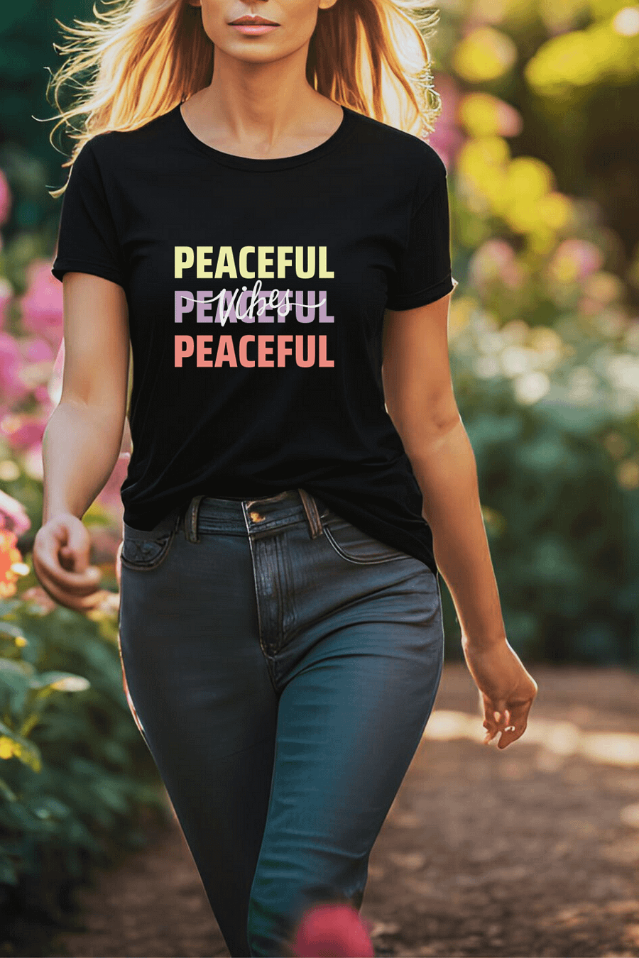 PEACEFUL Trio T-Shirt product image (2)