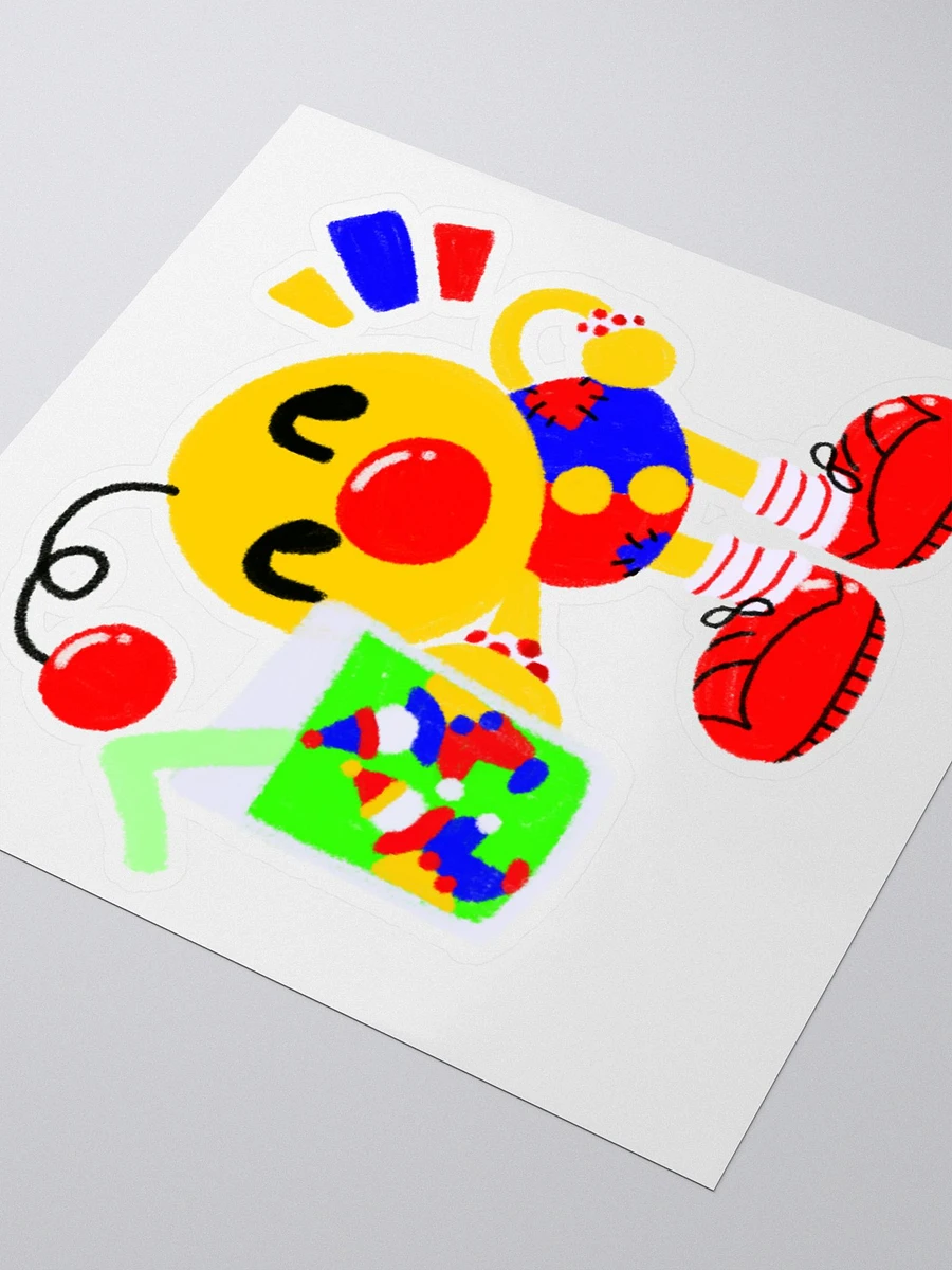 Boyoyoing Clown Soda Sticker Flat Colour product image (3)
