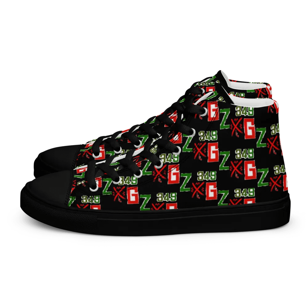 ZombfectedGaming 349 Men's High Top Shoes product image (1)