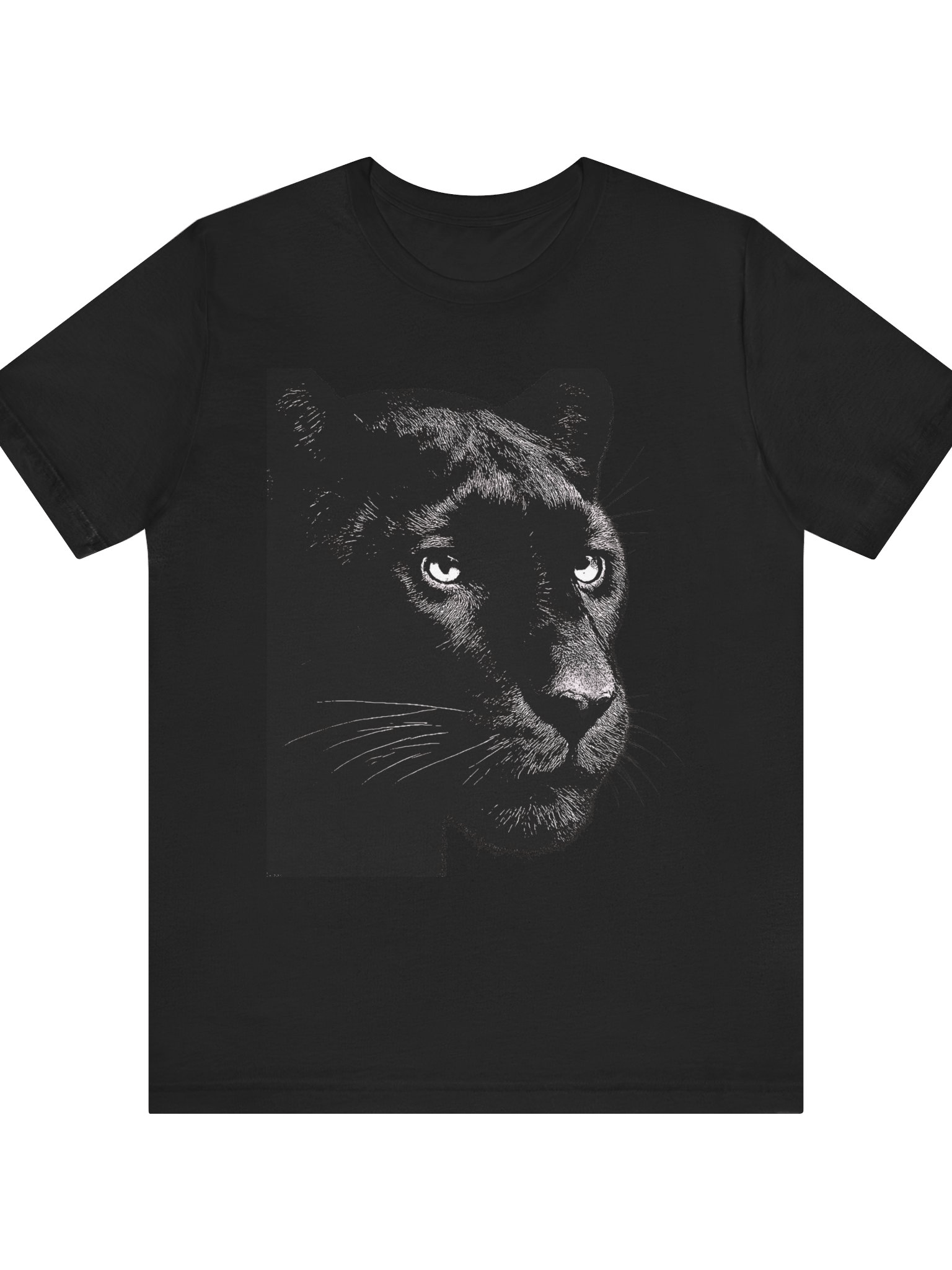 Black Panther's Gaze T-Shirt product image (7)