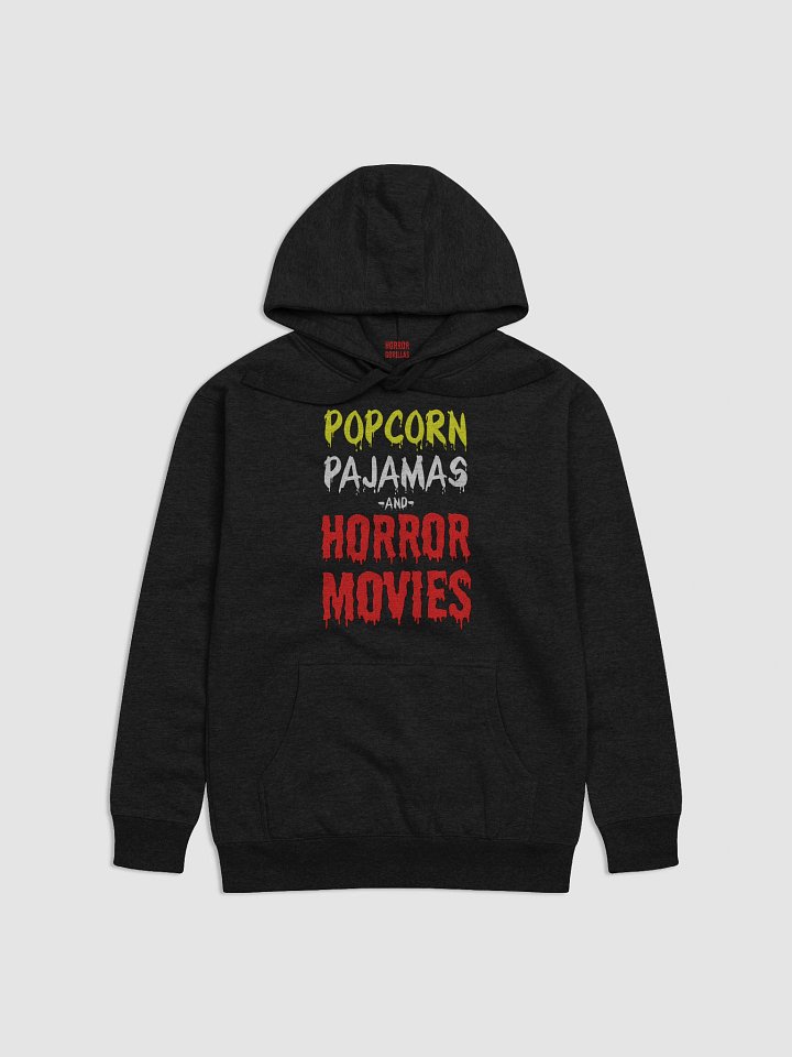Popcorn Pajamas And Horror Movies Hoodie product image (4)