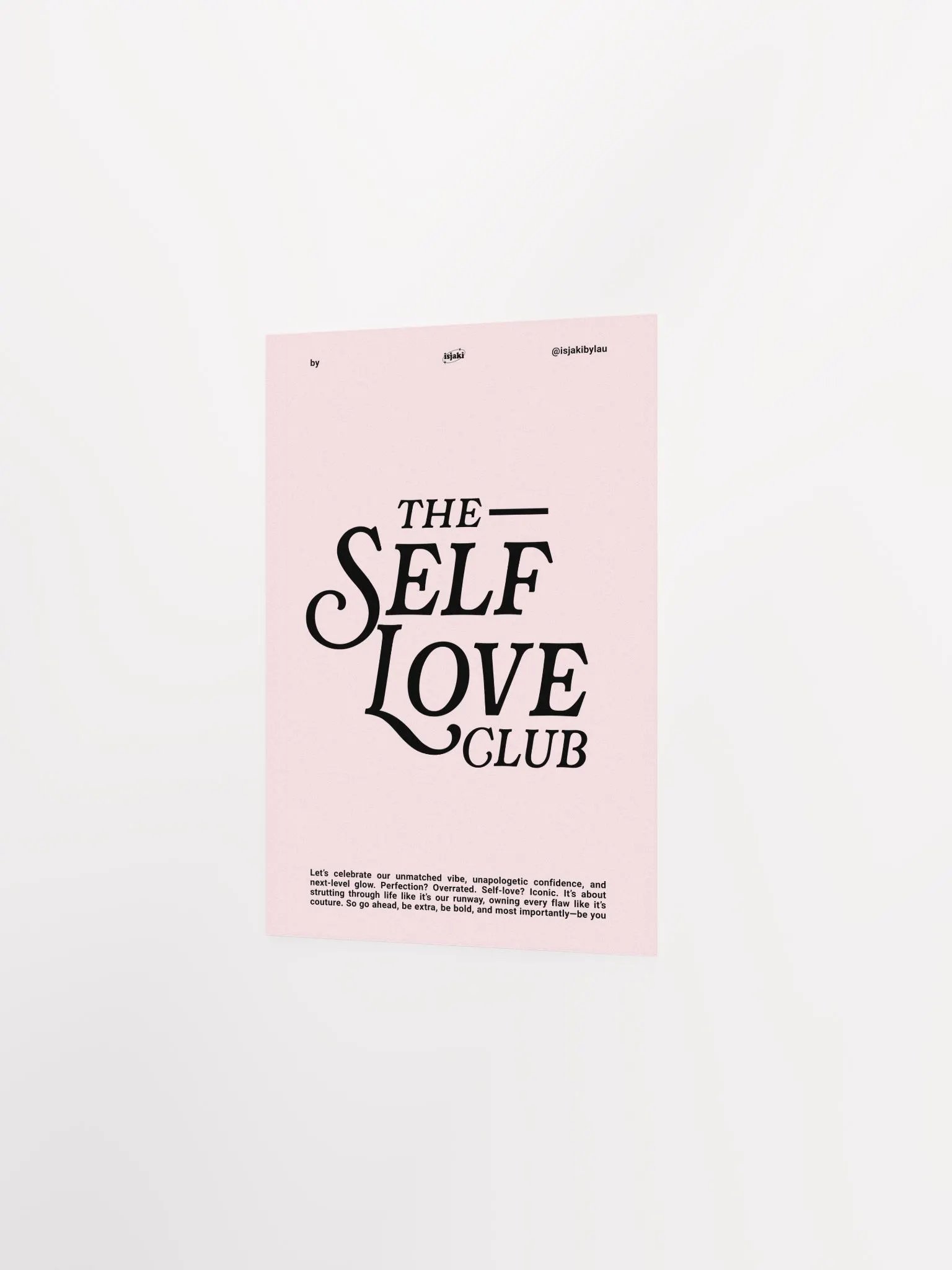 Self Love Club Pink Print product image (10)