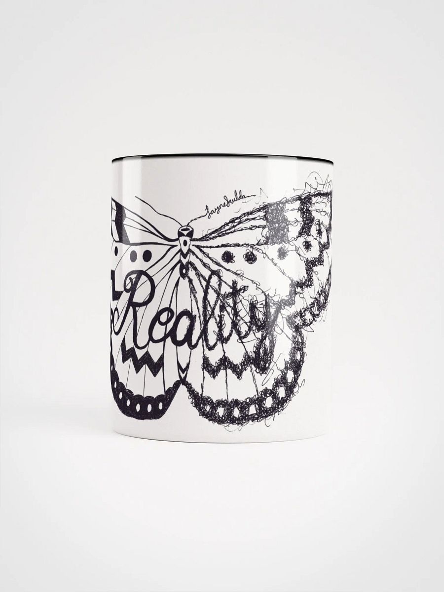 Reality Moth White Mug product image (1)