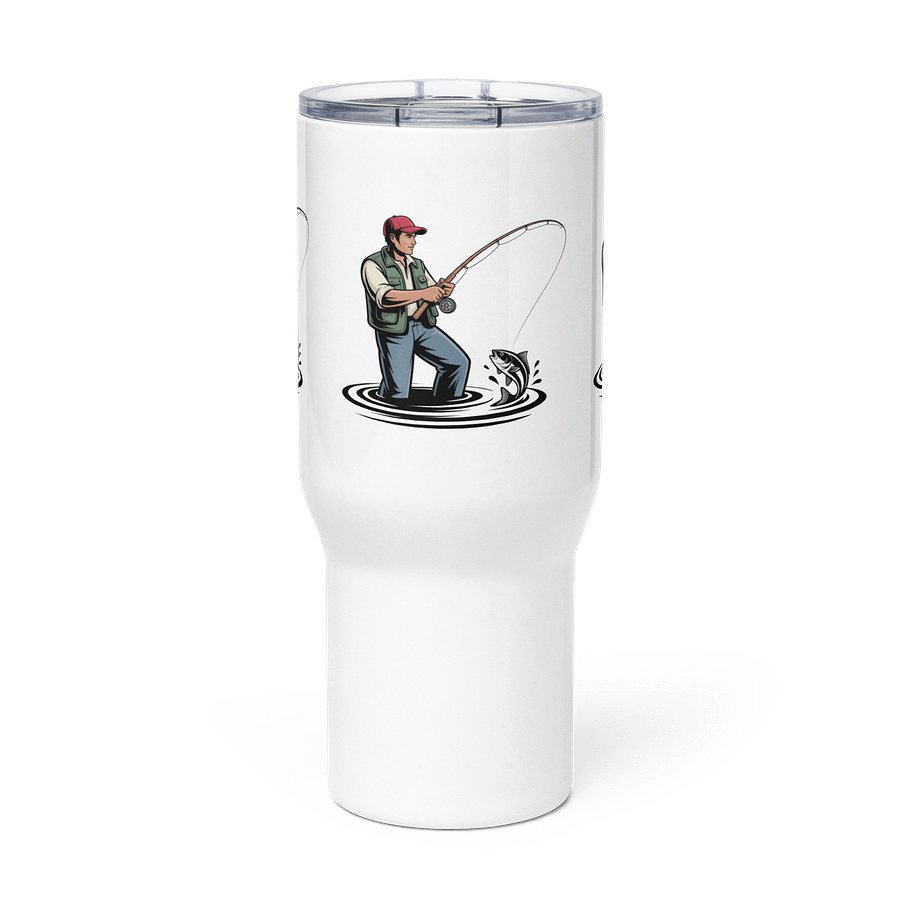 Tranquil Fishing Expedition Travel Mug product image (2)