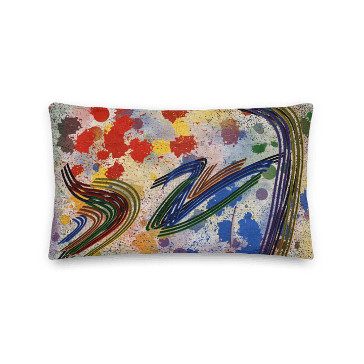 Kaleidoscopic Harmony Premium Pillow product image (2)