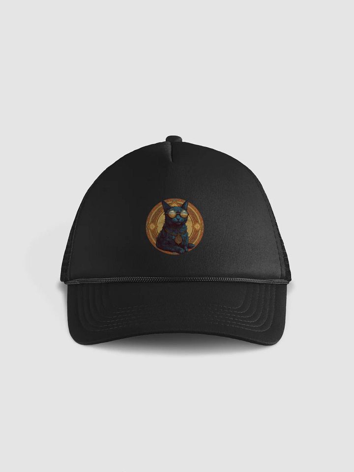 Mandala Cat Reflection Trucker Hat product image (1)