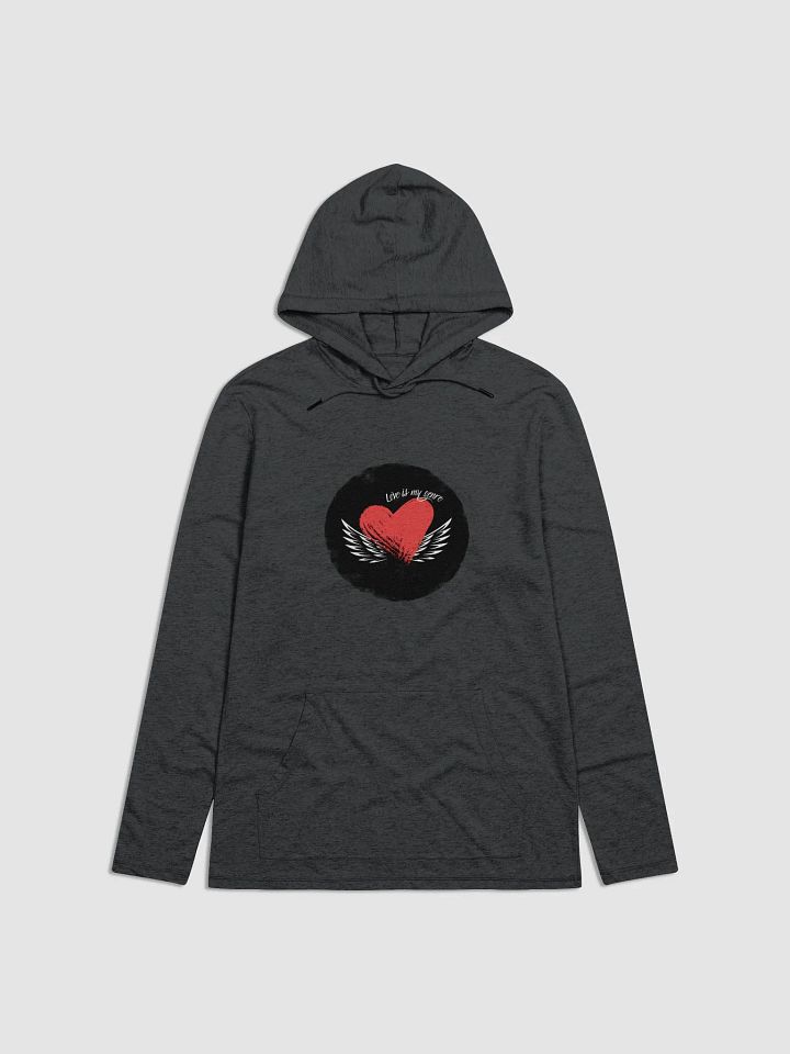 Love is my Genre Lightweight Hoodie product image (1)