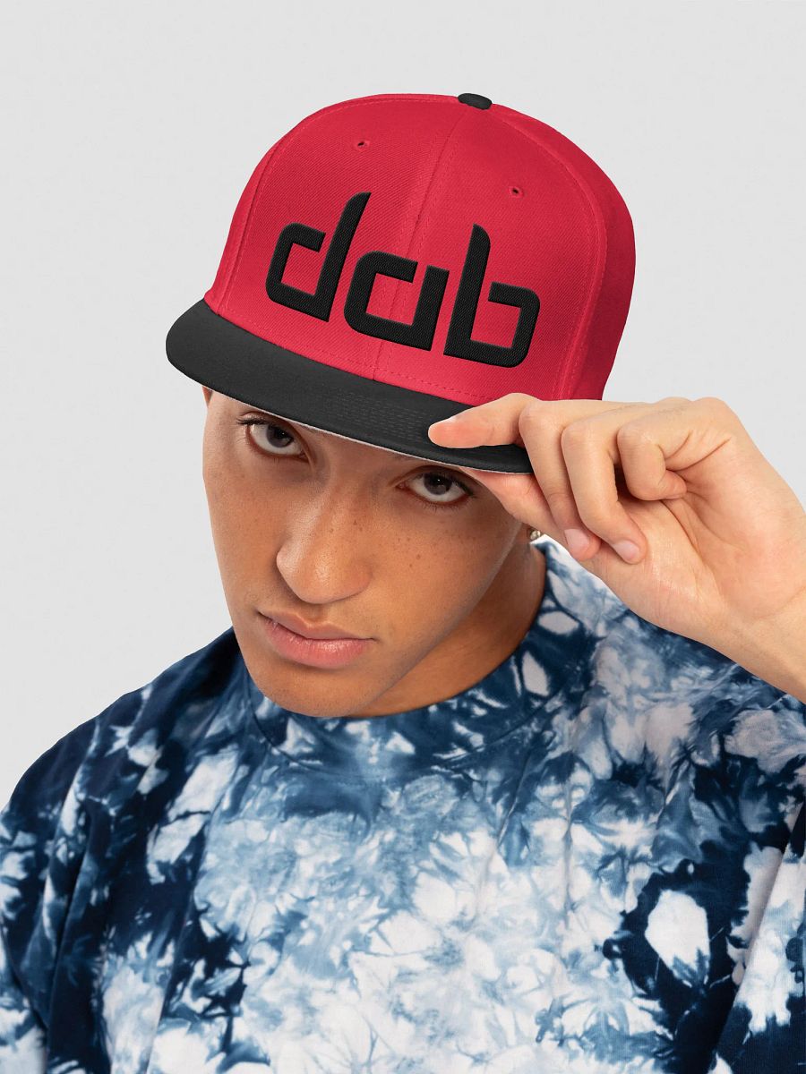 DAB Hat (Red/Black) product image (5)