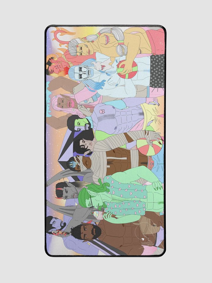 Monster Man Summer Desk mat product image (2)
