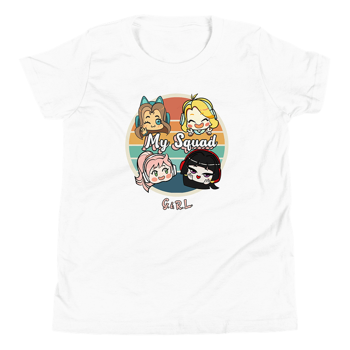 Gamer girl shirt - My Squad by G.i.R.L. youth product image (3)