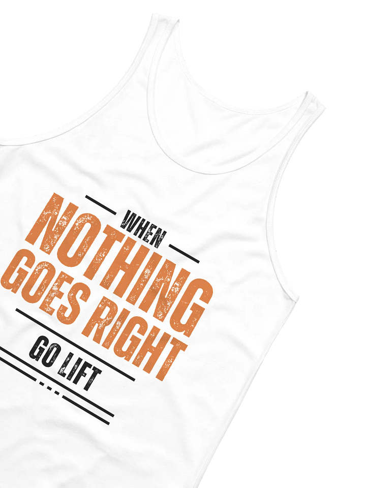 Lifts Workout Tank Top Unisex I Funny Quote Jersey I Gym Wear product image (2)