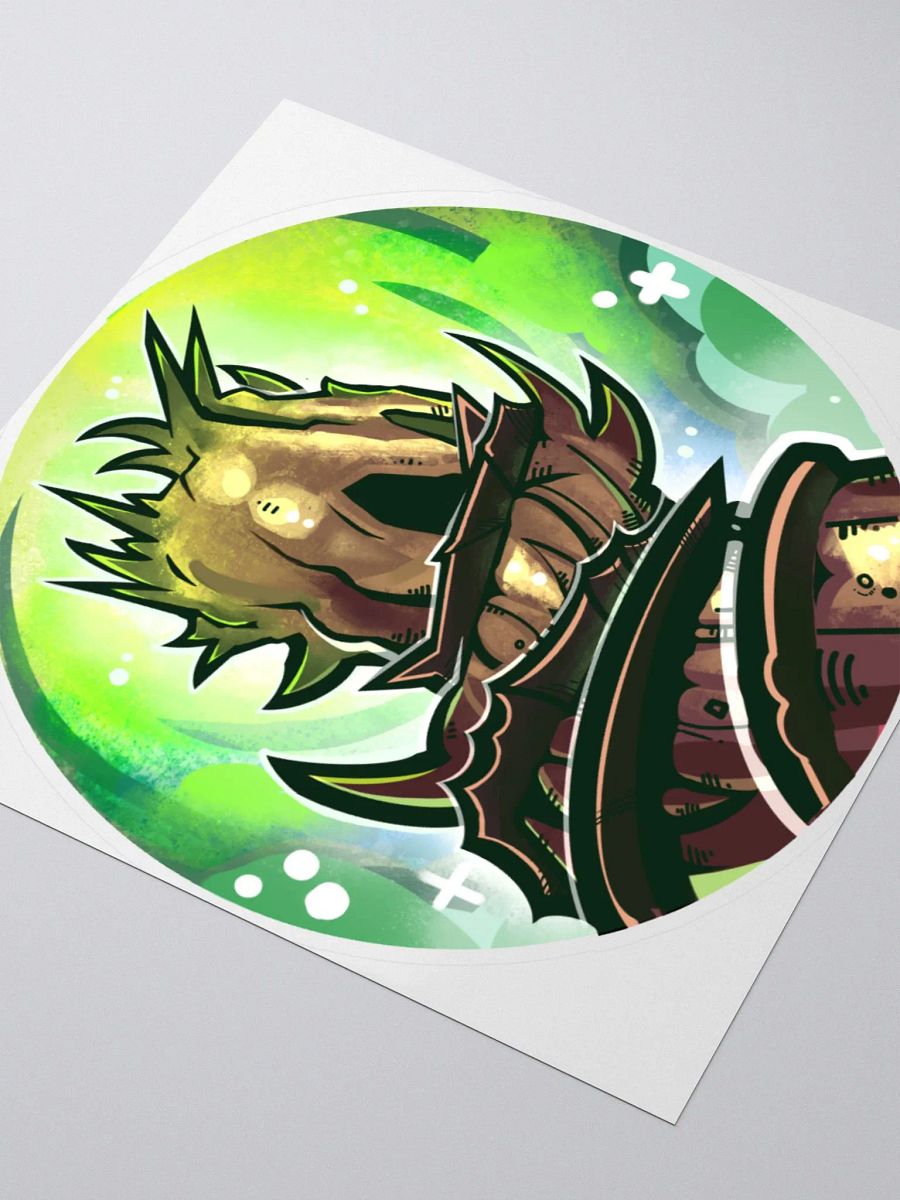 Green Sun's Zenith Sticker (Colour) product image (3)