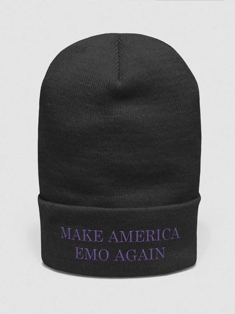 Make America Emo Again Beanie - Purple product image (1)