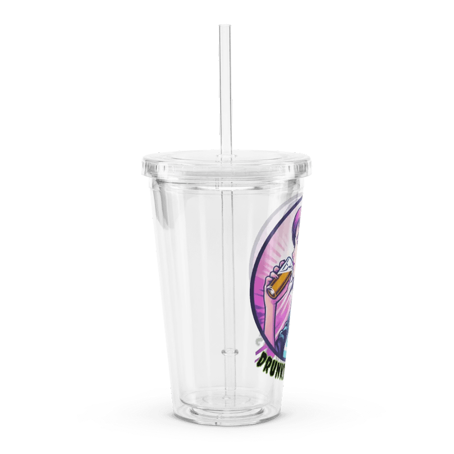 Double Wall Clear Plastic Tumbler (16 oz) product image (3)