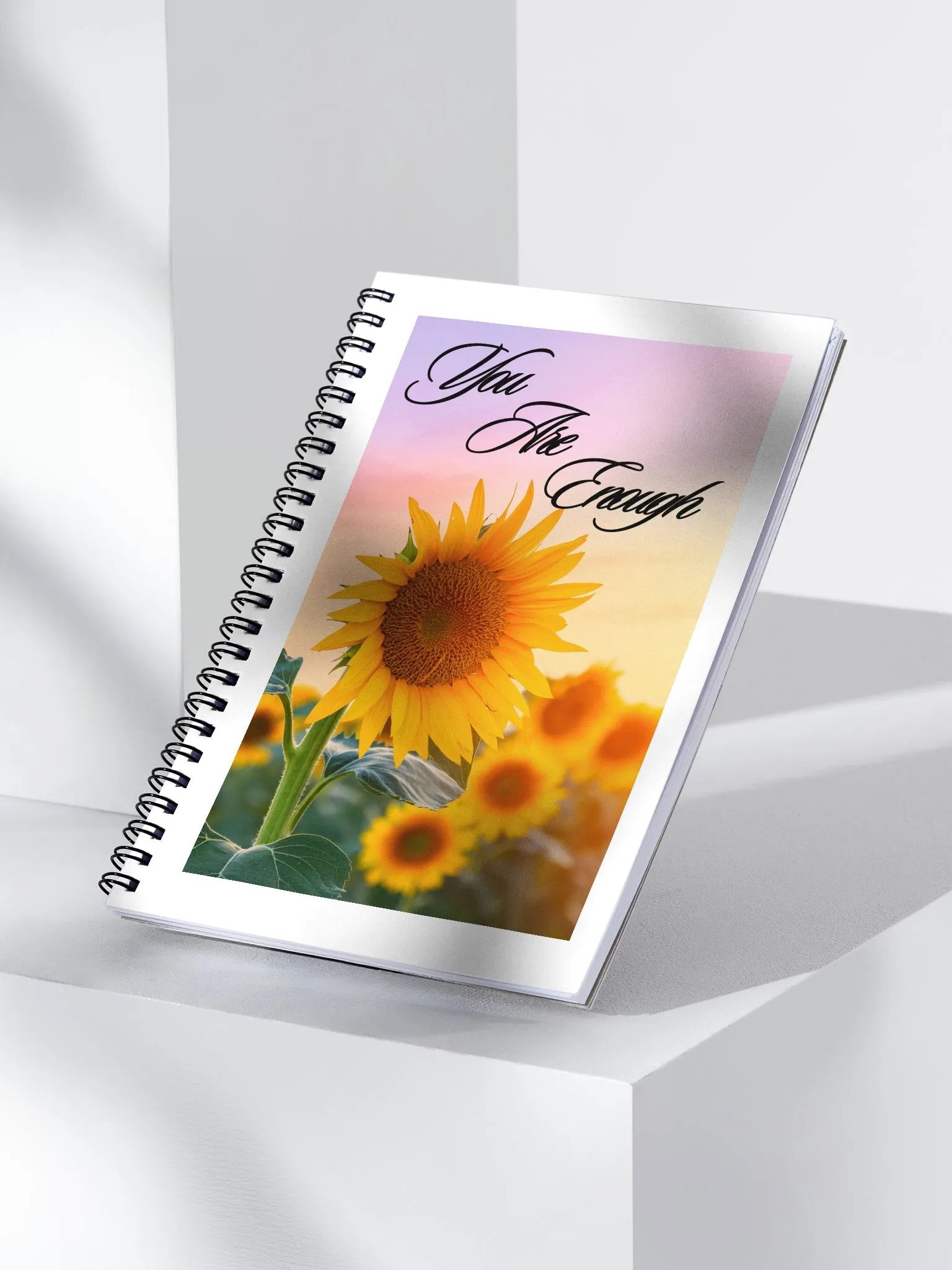 Sunflower Serenity Spiral Notebook product image (3)