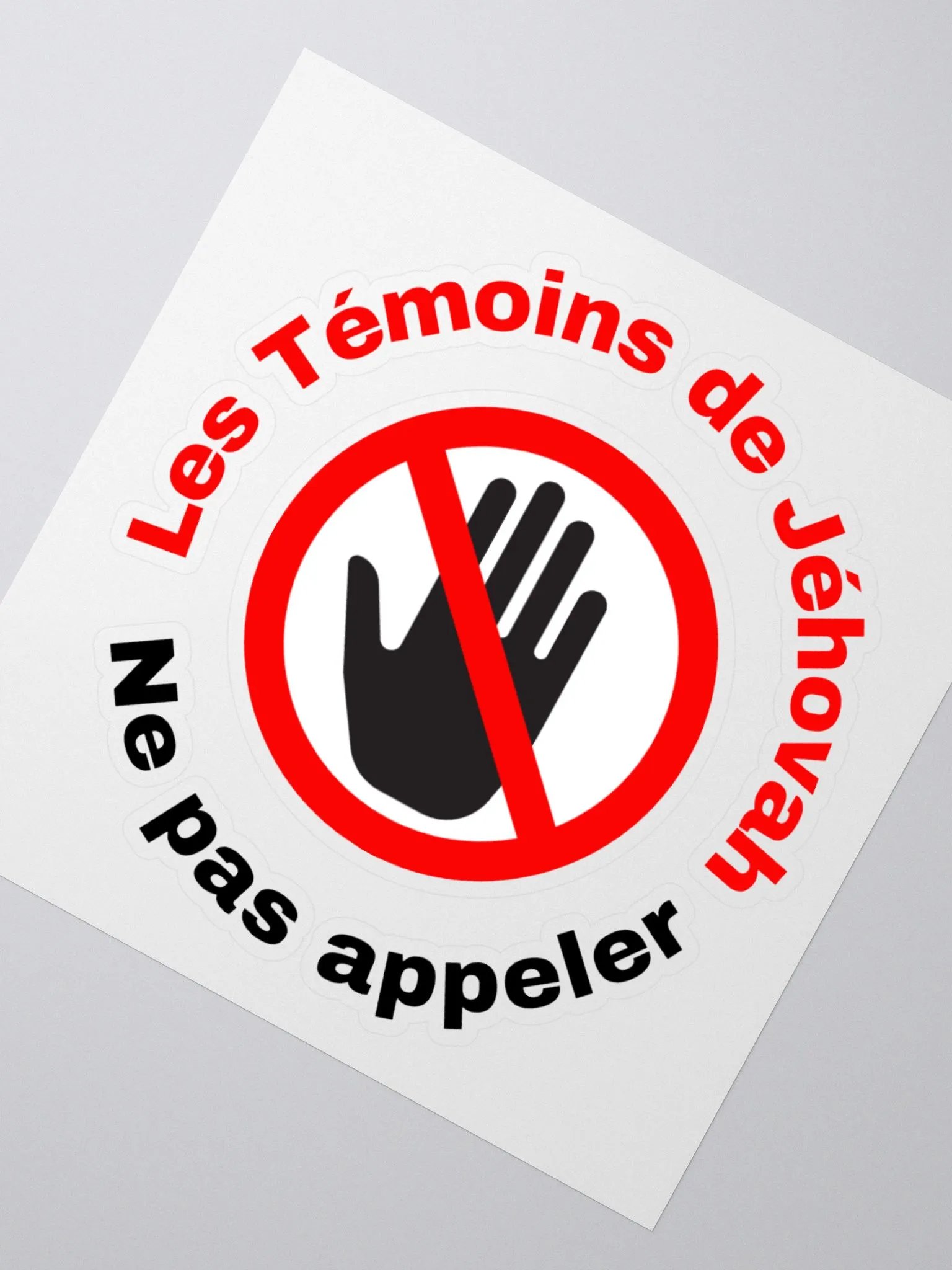 Stickers - Ne Pas Appeler product image (4)