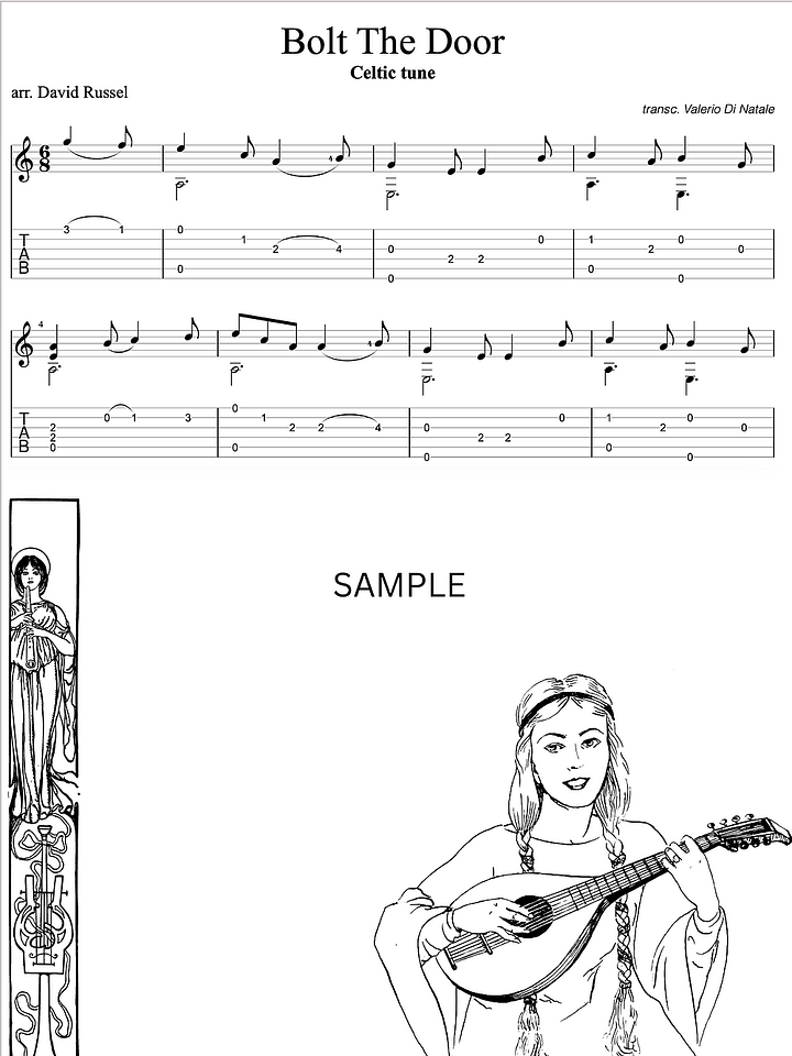 Bolt the door - arr. by David Russel product image (2)