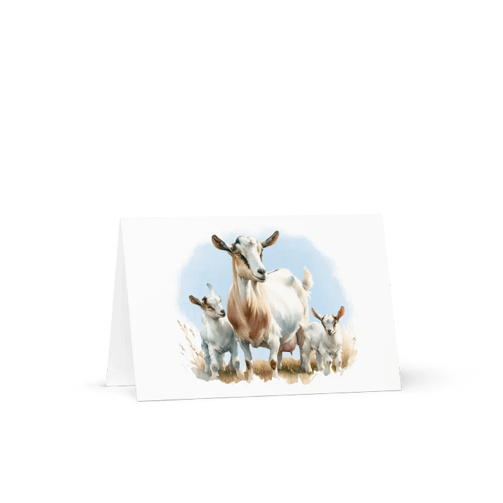 Nigerian Dwarf Mama - Greeting Card product image (2)