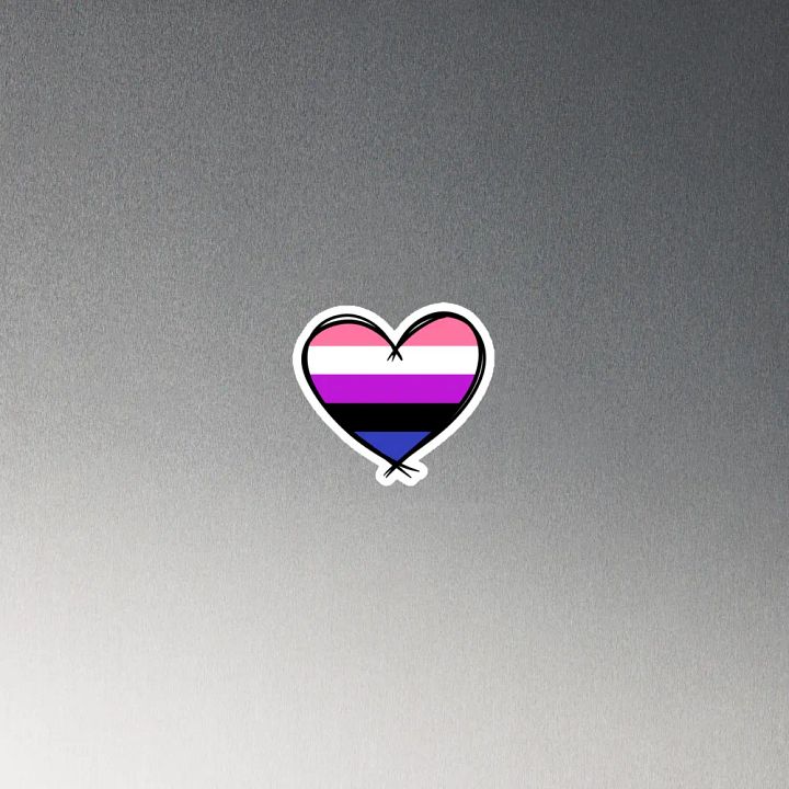 Gender Fluid Pride Magnet product image (4)