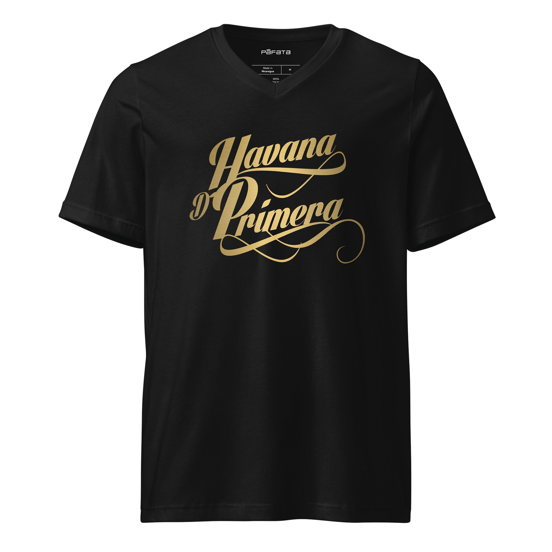 Havana D'Primera - Men's Short Sleeve V-Neck Jersey T-Shirt product image (1)