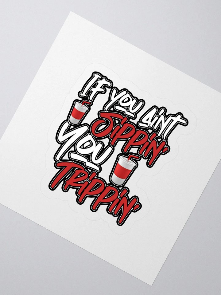 Sippin' Trippin' Kiss Cut Stickers product image (8)