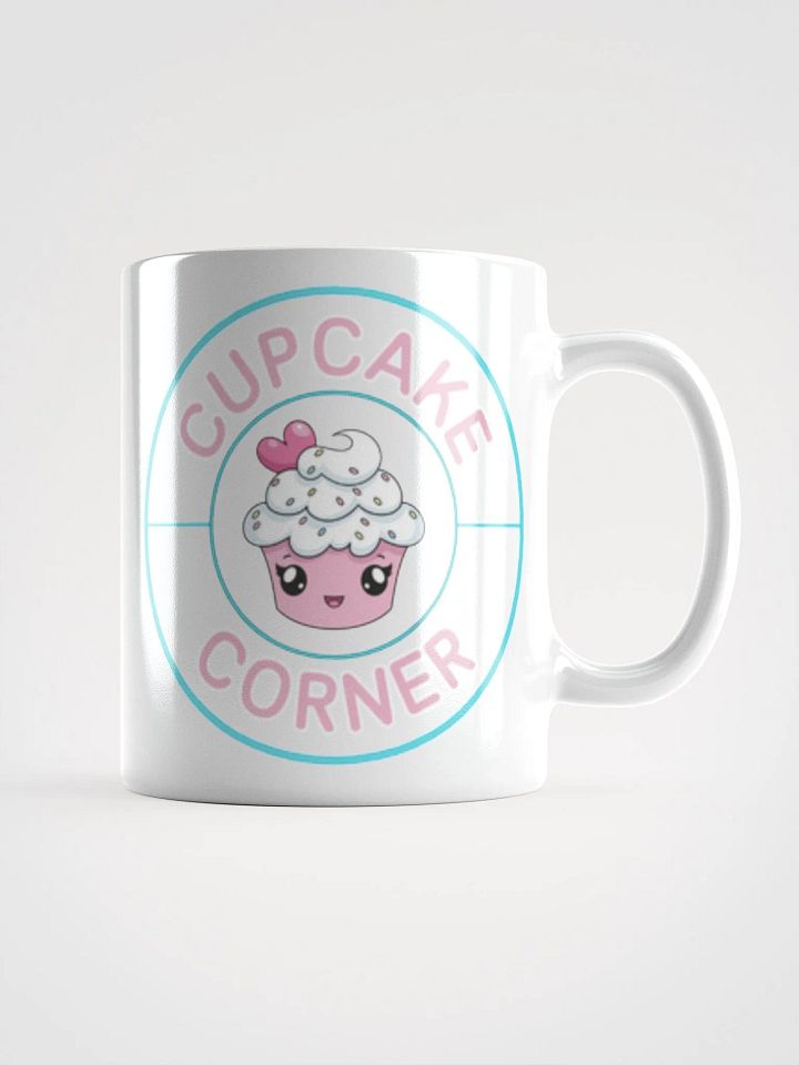 CupCake Corner Glossy Mug (White) product image (1)